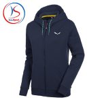 سویشرت تمام زیپ زنانه salewa مدل SOLIDLOGO 2 COTTON HOODY - Image 2