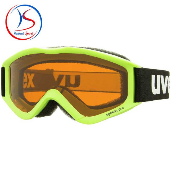 عینک اسکی و طوفان uvex speedy pro lightgreen