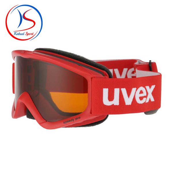 عینک اسکی و طوفان uvex speedy pro red