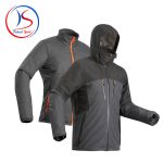کاپشن دوپوش گورتکس Forclaz مدل TREKKING JACKET TRAVEL 500