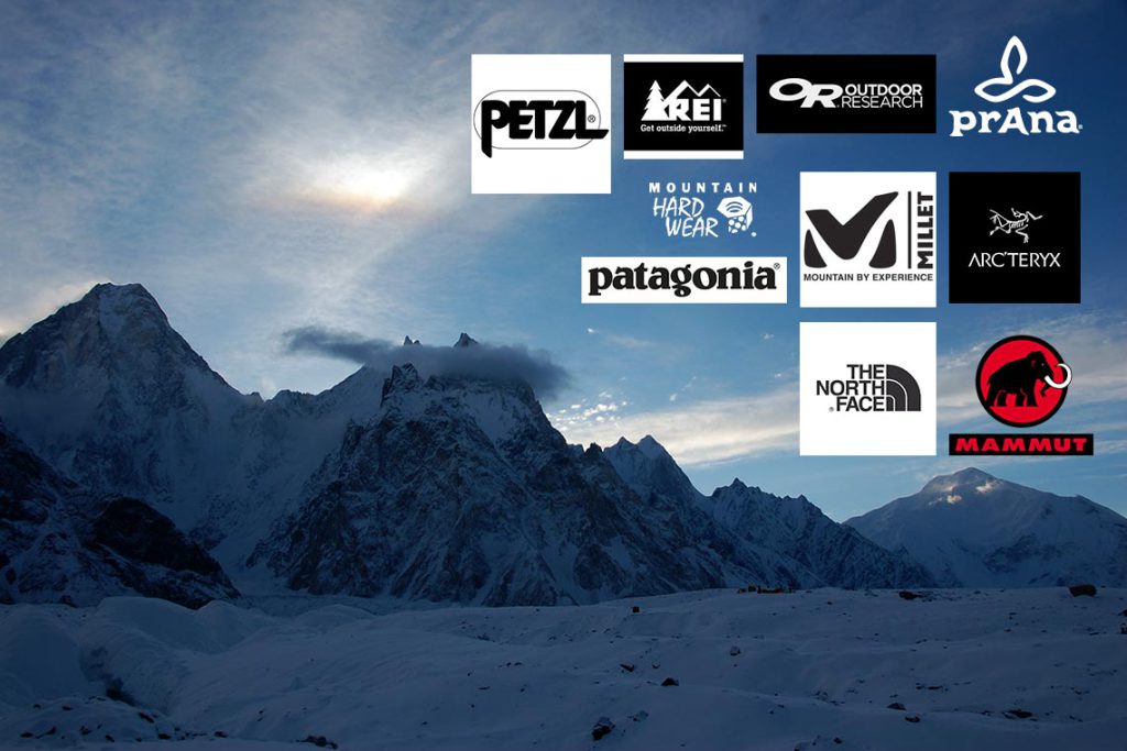 10 برند برتر تجهیزات کوهنوردی کبود اسپرت