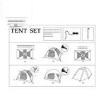 چادر پکینیو ( کله گاوی ) مدل Pekynew K-2021A - Image 4