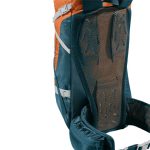 کوله پشتی فرینو مدل Triolet 25+3 نارنجی طوسی نمای پشنت