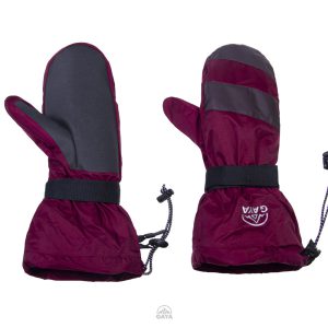 دستکش الیاف گایا مدل آنیل رنگ بنفش