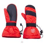 دستکش الیاف گایا مدل آنیل رنگ قرمز