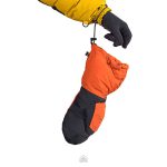 دستکش پر گایا مدل ایاز رنگ نارنجی