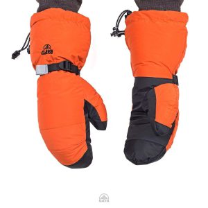 دستکش پر گایا مدل ایاز رنگ نارنجی