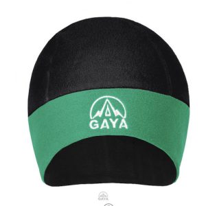 کلاه پلار دو لایه گایا رنگ سبز مشکی