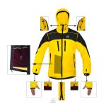 کاپشن پلار گایا مدل آتا رنگ زرد