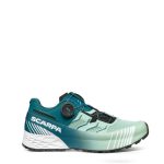 کفش رانینگ اسکارپا مدل Scarpa Ribelle Run Kalibra HT سبز آبی