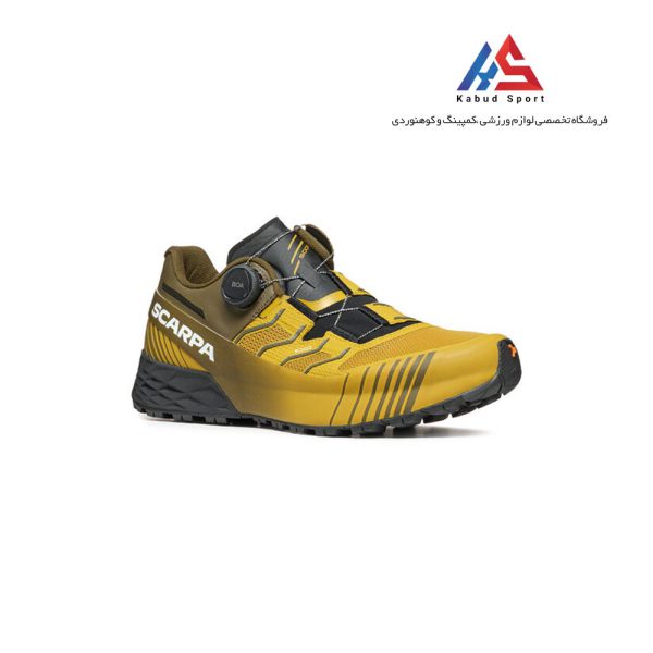 کفش رانینگ اسکارپا مدل Scarpa Ribelle Run Kalibra HT طلایی