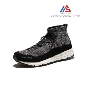 کفش جورابی SNOWHAWK مدل Samiar در رنگبندی سفید و مشکی