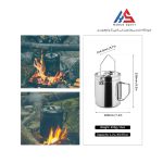 بوش پات فایرمپل مدل Antarcti 1.2L