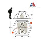 چادر فرینو مدل Svalbard سه نفره