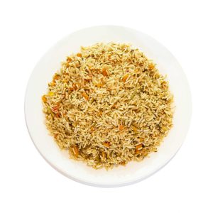 آف کوک برنج و سبزيجات محتویات داخل بسته