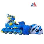 اسکیت Roller Star پک کمبو آبی