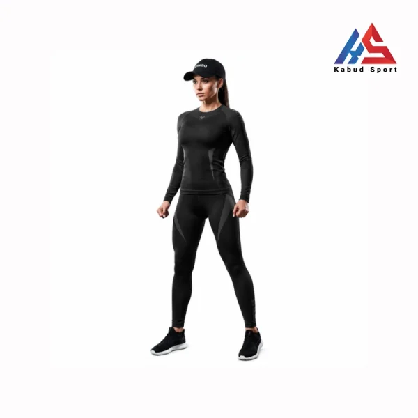 نمای کلی بیس لایر زنانه کاراکال C3130B طوسی