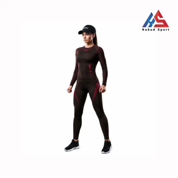 نمای کلی بیس لایر زنانه کاراکال C3130B قرمز