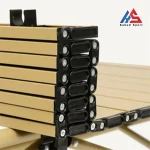 جزئیات صفحه فلزی کرکره ای میز تاشو