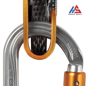 نمای نزدیک کارابین آلومینیومی Petzl OK Triact-Lock