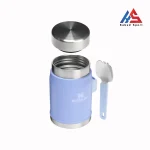 فلاسک غذا استنلی کلاسیک 400 میلی لیتری در حالت باز شده