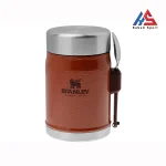 فلاسک غذا استنلی کلاسیک 400 میلی لیتری رنگ آجری