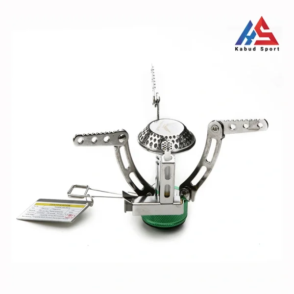 سرشعله Snow Hawk مدل SN10-A1 سبز رنگ با فندک سرخود