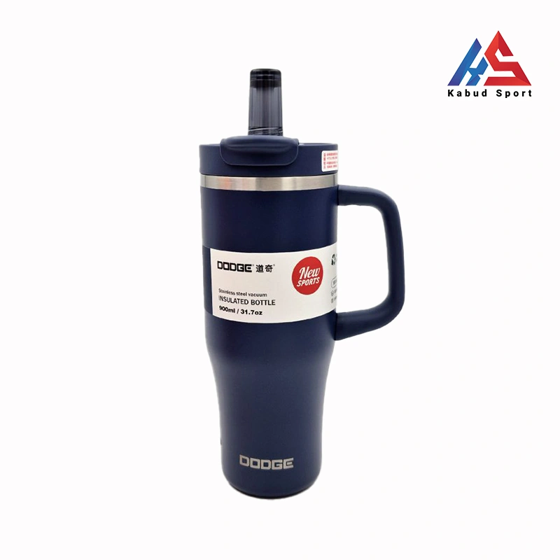 تامبلر دسته بغل دوج Dodge 900ml سرمه ای