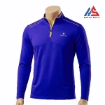 نیم زیپ کاراکال مدل Caracal 023A آبی کاربنی