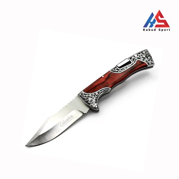 چاقو تاشو کلمبیا Columbia مدل A-3157 در حالت باز