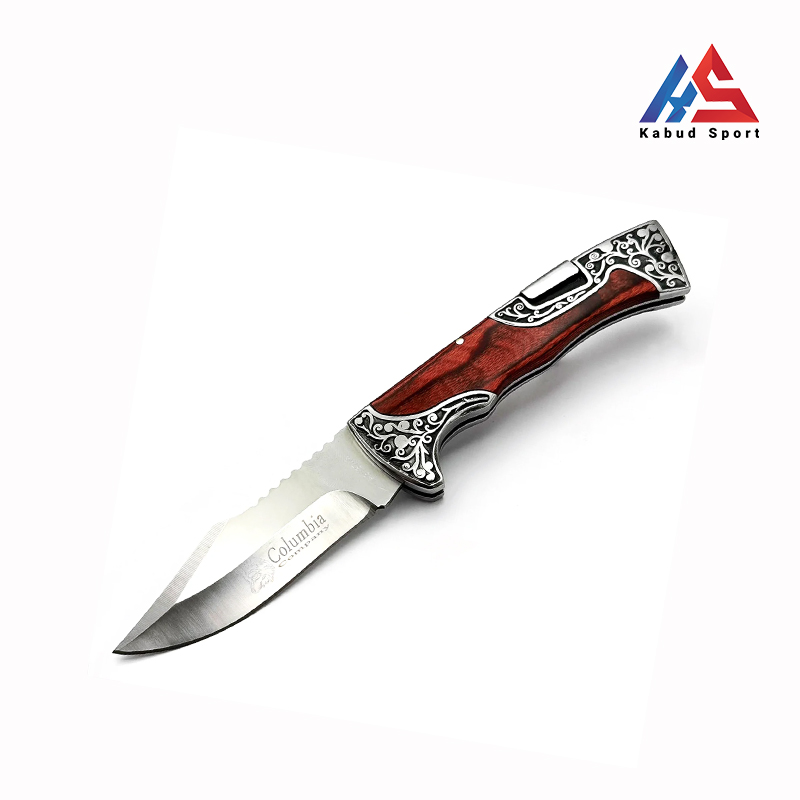 چاقو تاشو کلمبیا Columbia مدل A-3157 در حالت باز
