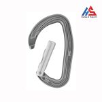 کارابین Petzl DJINN با دهانه خمیده برای سهولت در کلیپ کردن طناب