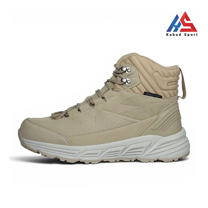 کفش کوهنوردی ساقدار اسنوهاک مدل Snowhawk Sherpa کرمی