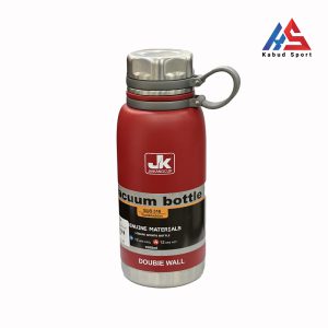 فلاسک جیاکانگ درب سیلیکونی Jk 1000ml قرمز