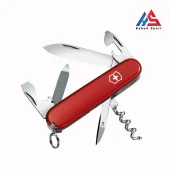 چاقو سوئیسی چند کاره ویکتورینوکس مدل Sportsman 0.3803 رنگ قرمز با ابزارهای باز شده